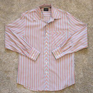 Indigo Palms by Tommy Bahama Men's Button Long Sleeve Multi Color Shirt Medium